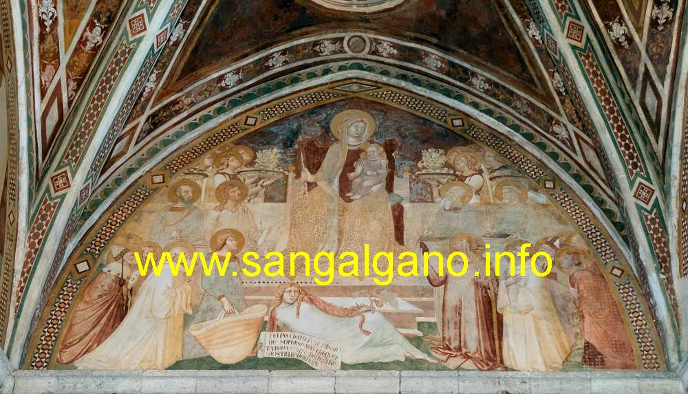 la Maesta' di Ambrogio Lorenzettie